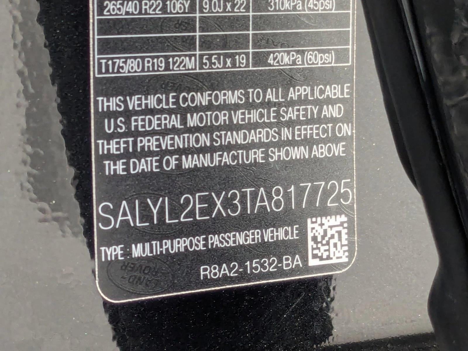 2026 Land Rover Range Rover Velar P250 Dynamic SE *Ltd Avail*