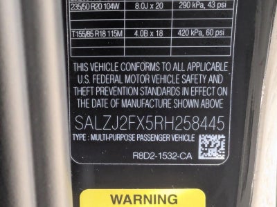 2024 Land Rover Range Rover Evoque Core S AWD