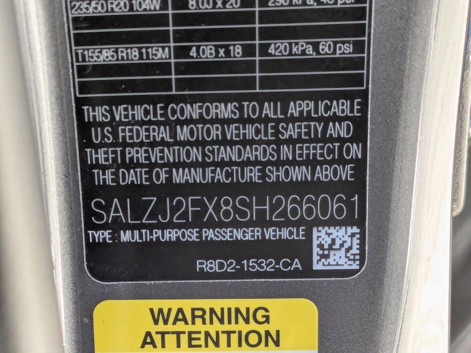 2025 Land Rover Range Rover Evoque Core S AWD