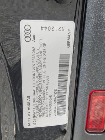 2022 Audi A5 Sportback S line Premium Plus 45 TFSI quattro