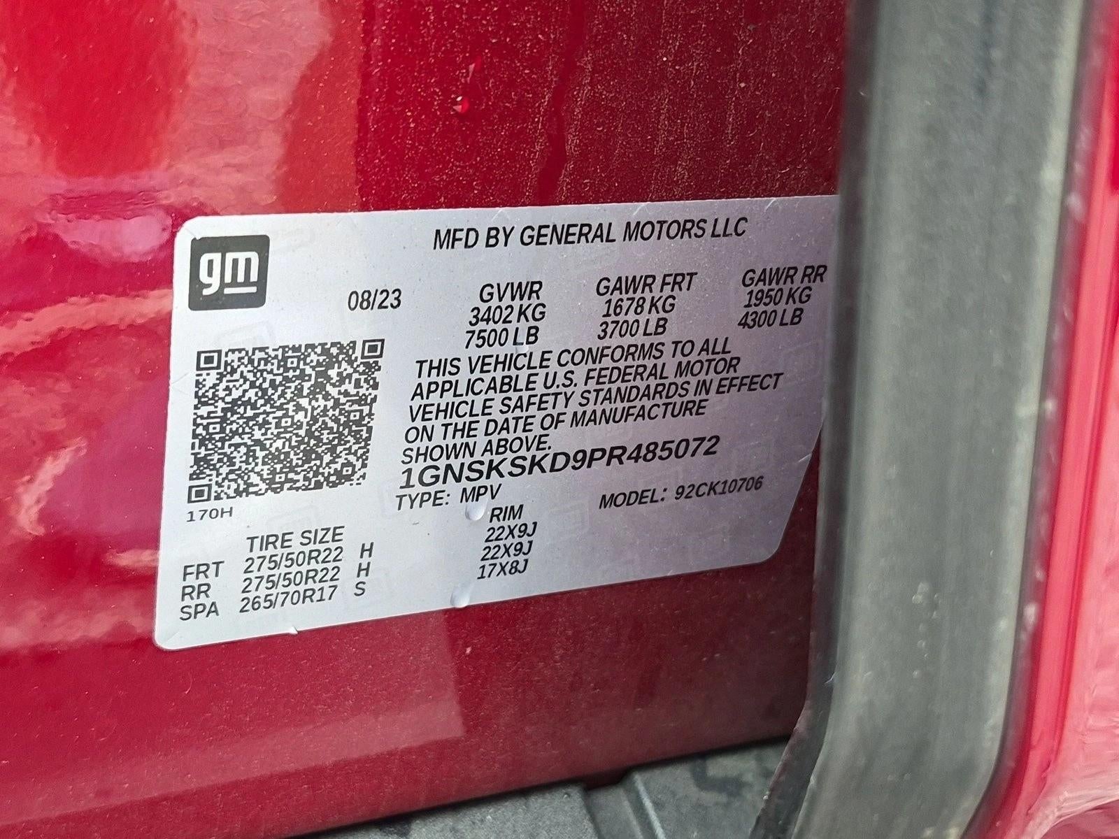 2023 Chevrolet Tahoe 4WD Premier