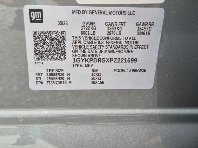 2023 Cadillac XT6 AWD 4dr Premium Luxury