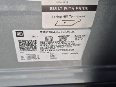 2023 Cadillac XT6 AWD 4dr Premium Luxury