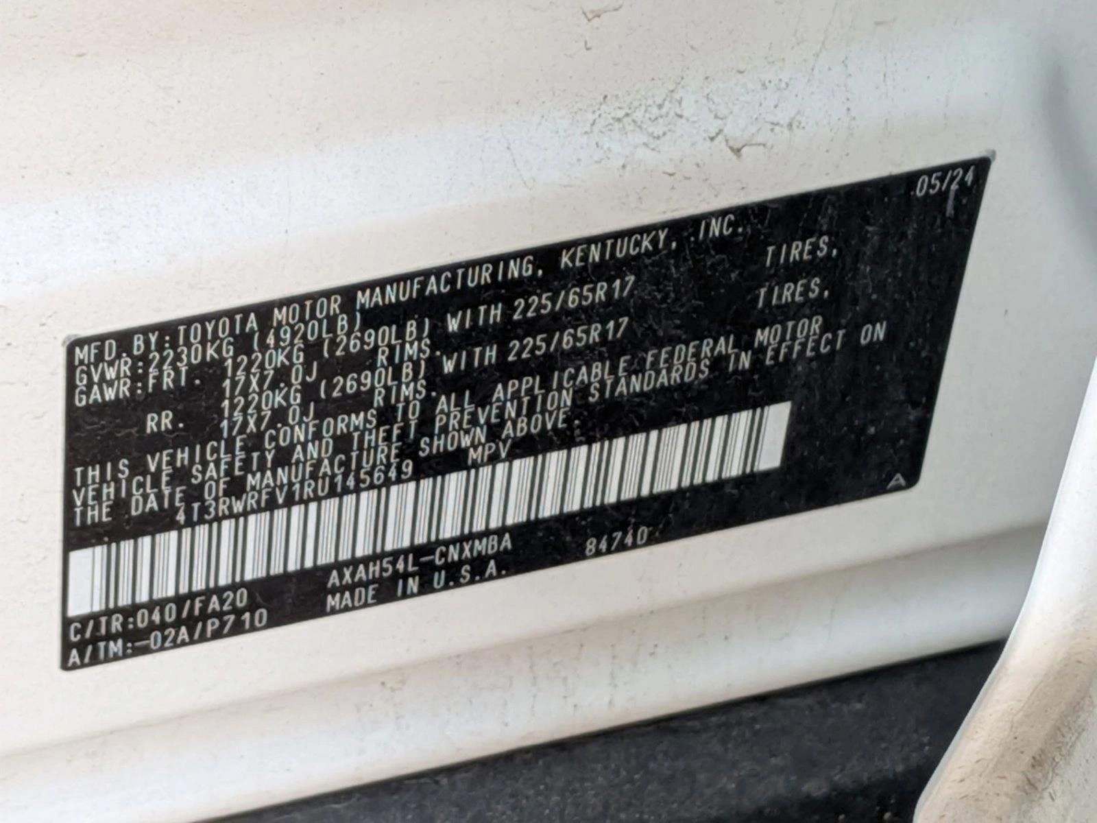 2024 Toyota RAV4 Hybrid XLE AWD (Natl)