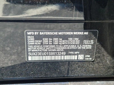 2025 BMW X5 xDrive40i Sports Activity Vehicle