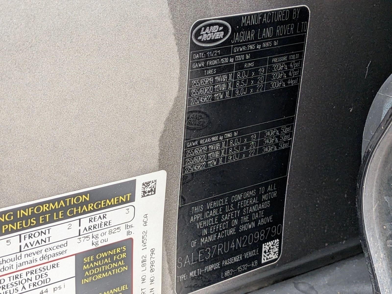 2022 Land Rover Defender 110 X-Dynamic HSE AWD