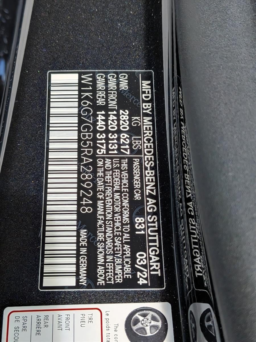 2024 Mercedes-Benz S-Class S 580 4MATIC® Sedan