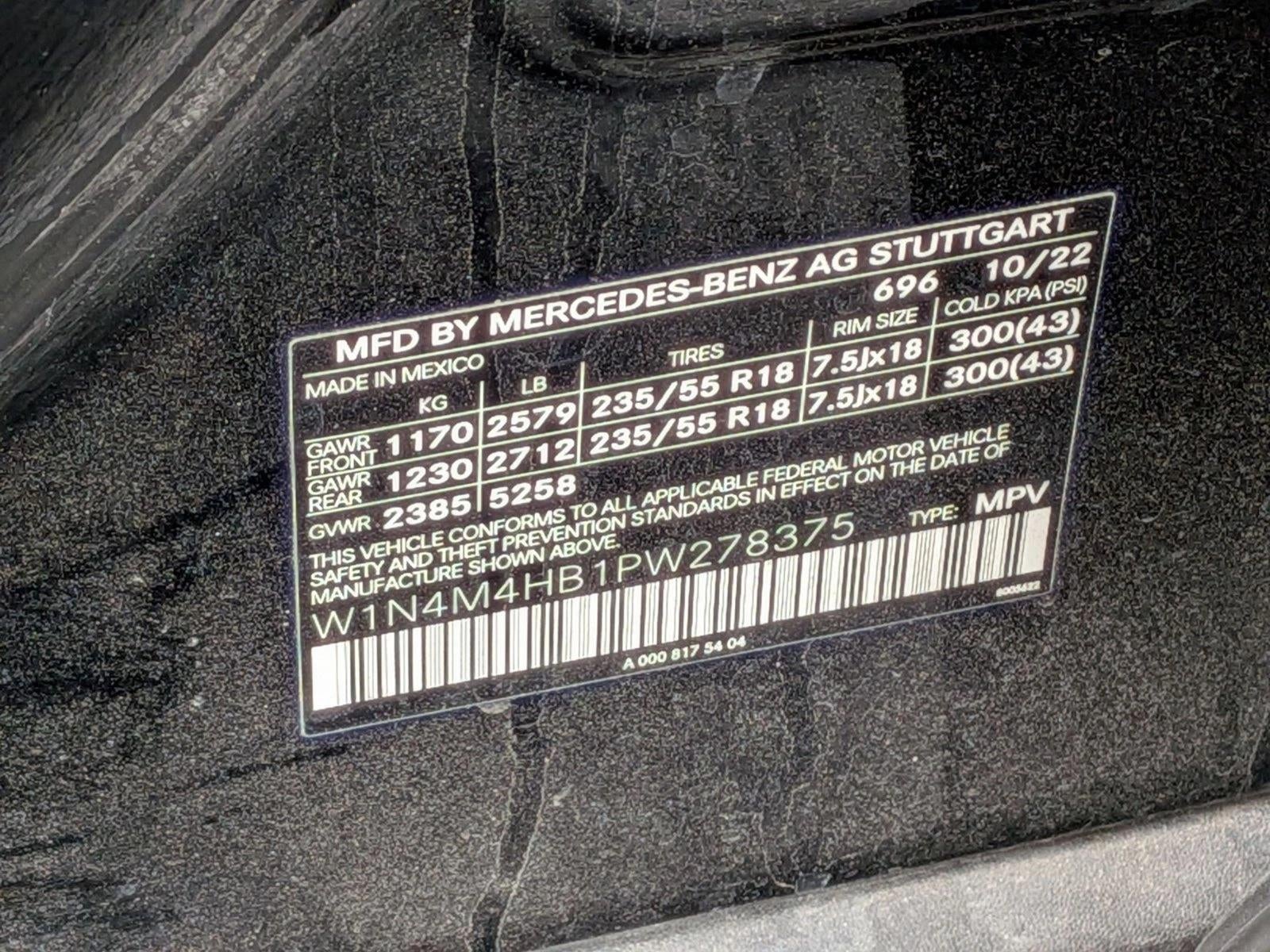 2023 Mercedes-Benz GLB GLB 250 4MATIC® SUV