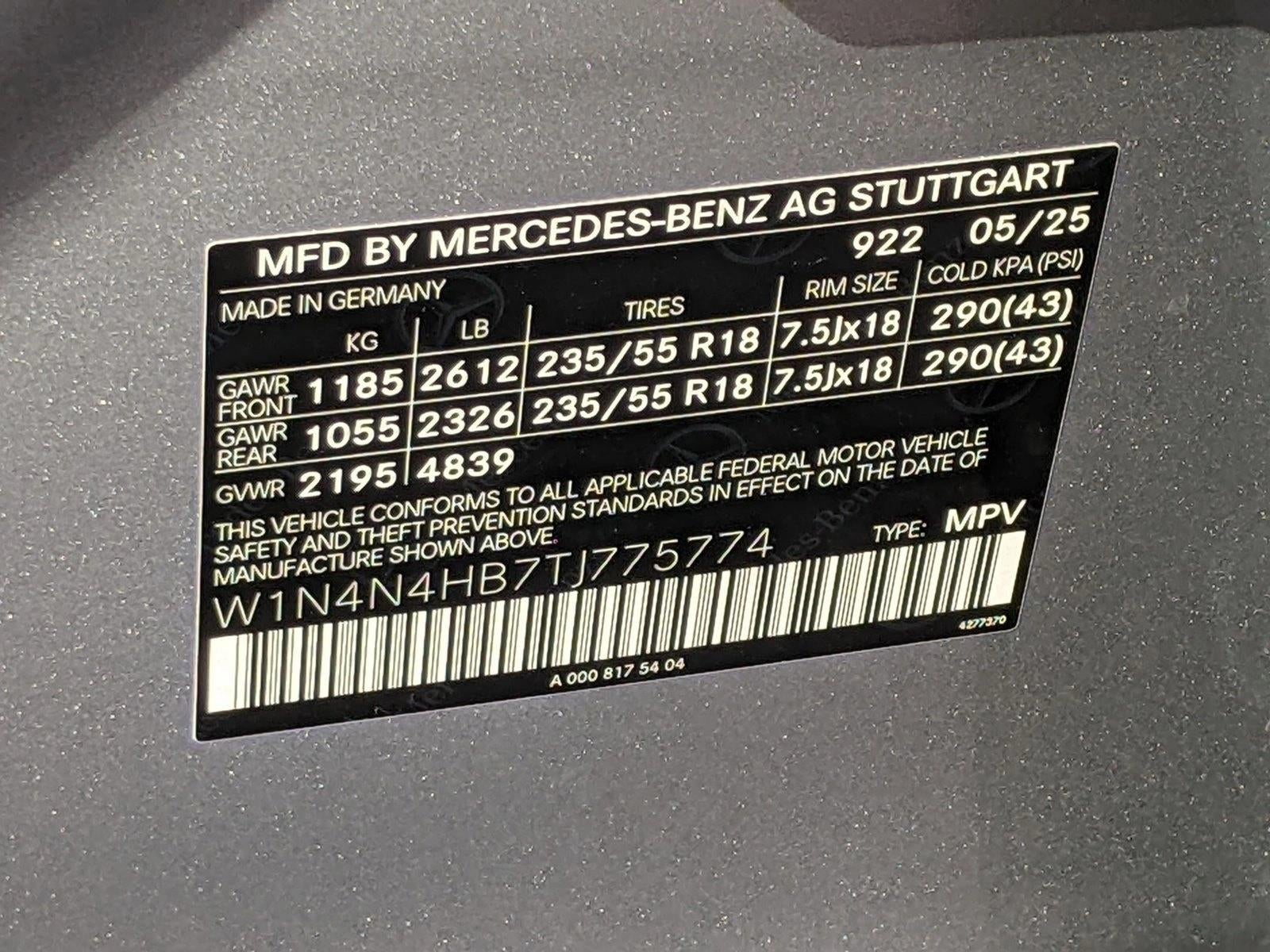 2026 Mercedes-Benz GLA GLA 250 4MATIC® SUV