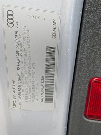 2018 Audi A5 Sportback 2.0 TFSI Premium Plus