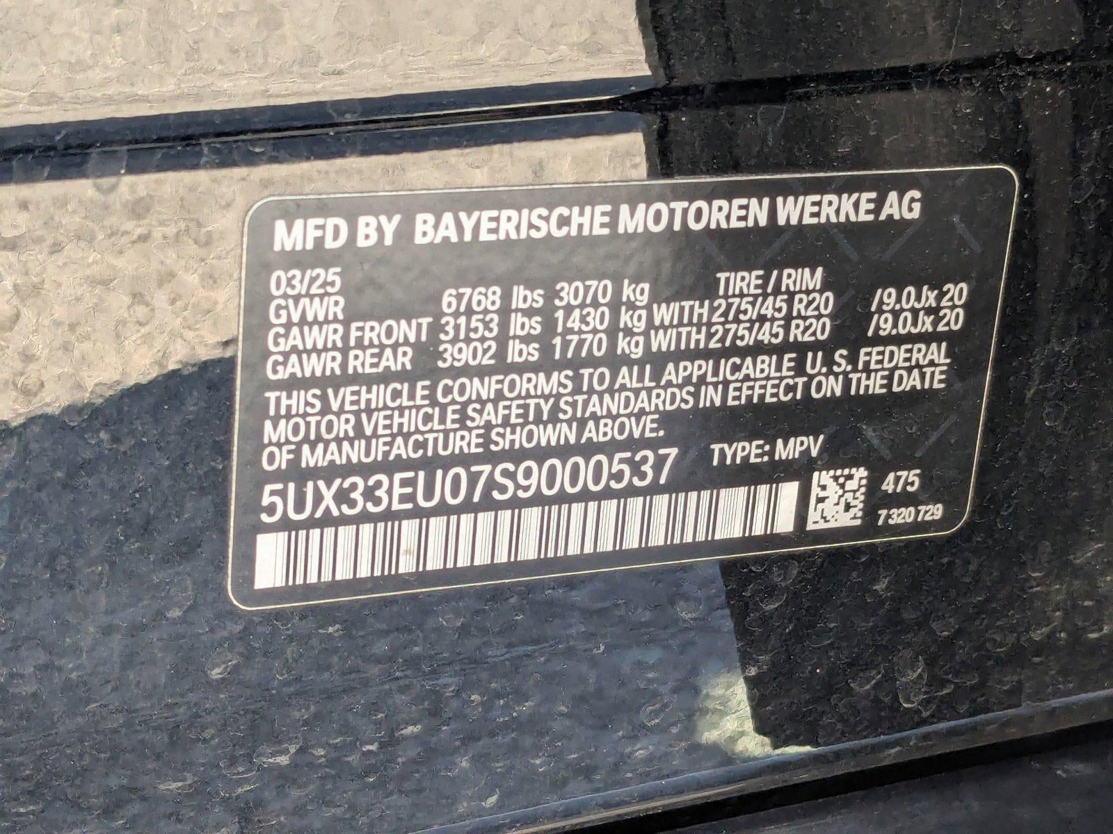 2025 BMW X5 M60i Sports Activity Vehicle