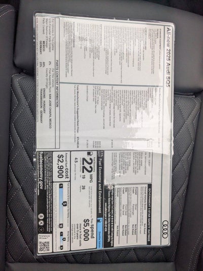 2025 Audi SQ5 Prestige 3.0 TFSI quattro