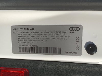 2023 Audi S5 Sportback Prestige 3.0 TFSI quattro