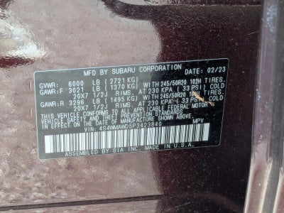 2023 Subaru Ascent Touring