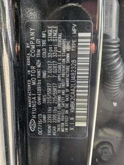 2020 Hyundai KONA SEL
