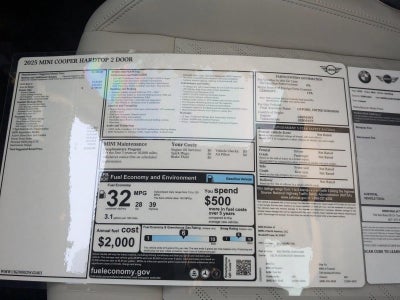 2025 MINI Cooper Hardtop 2 Door Iconic Base