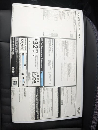 2026 MINI Cooper Hardtop 2 Door Iconic Base