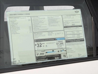 2026 MINI Cooper Hardtop 4 Door Base