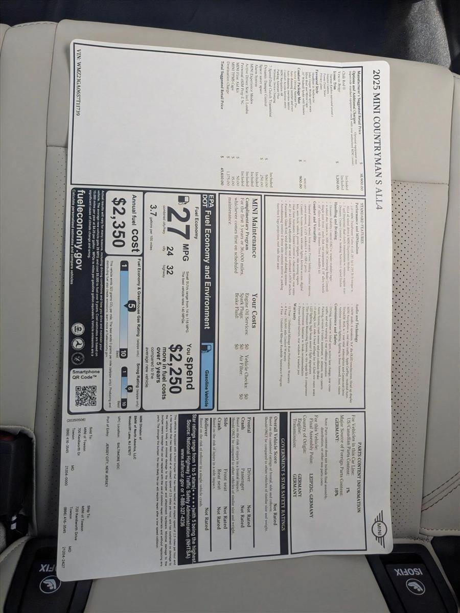 2025 MINI Countryman All4 Cooper S