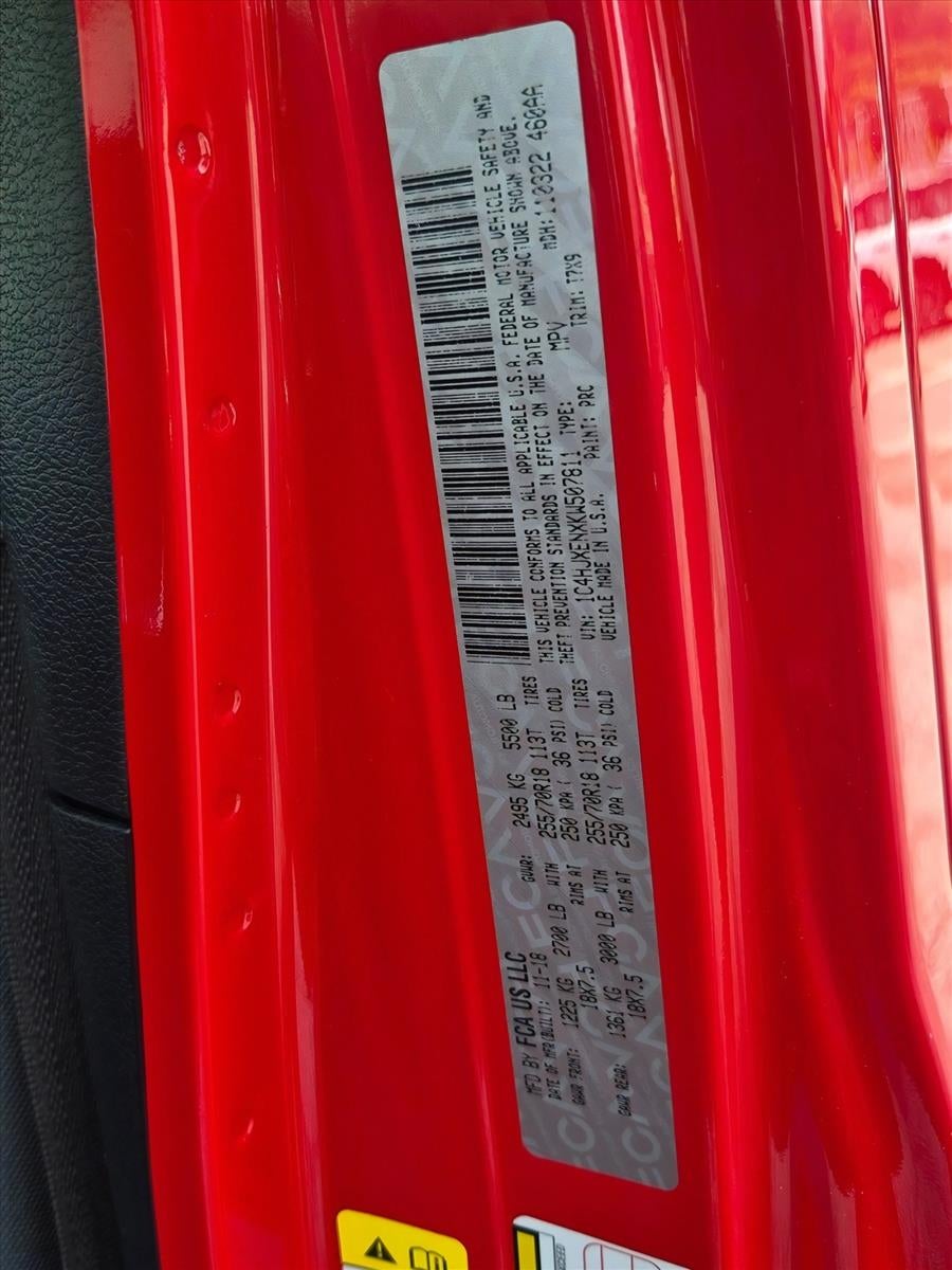 2019 Jeep Wrangler Unlimited Sahara 4x4