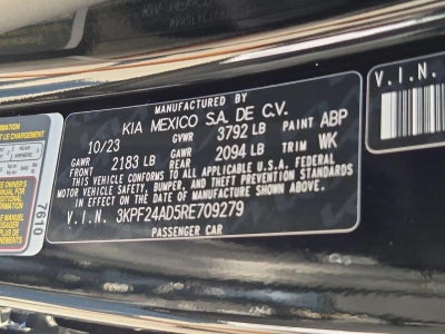 2024 Kia Forte LXS IVT