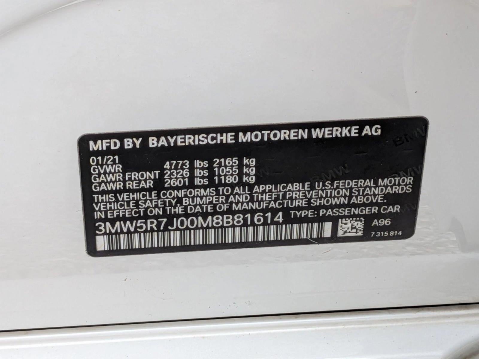 2021 BMW 330i xDrive Sedan North America