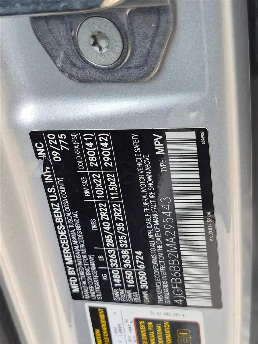 2021 Mercedes-Benz GLE AMG® GLE 53 4MATIC® SUV