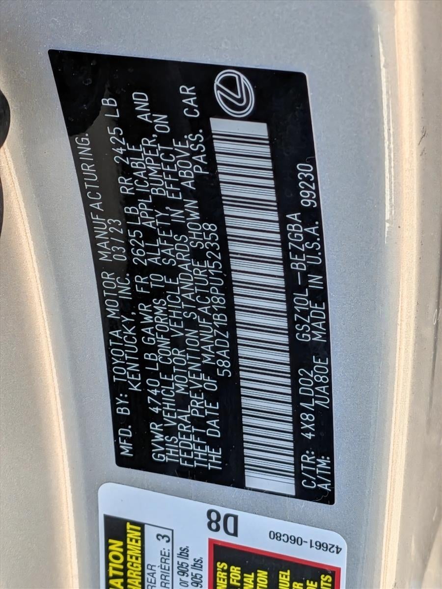 2023 Lexus ES 350 FWD