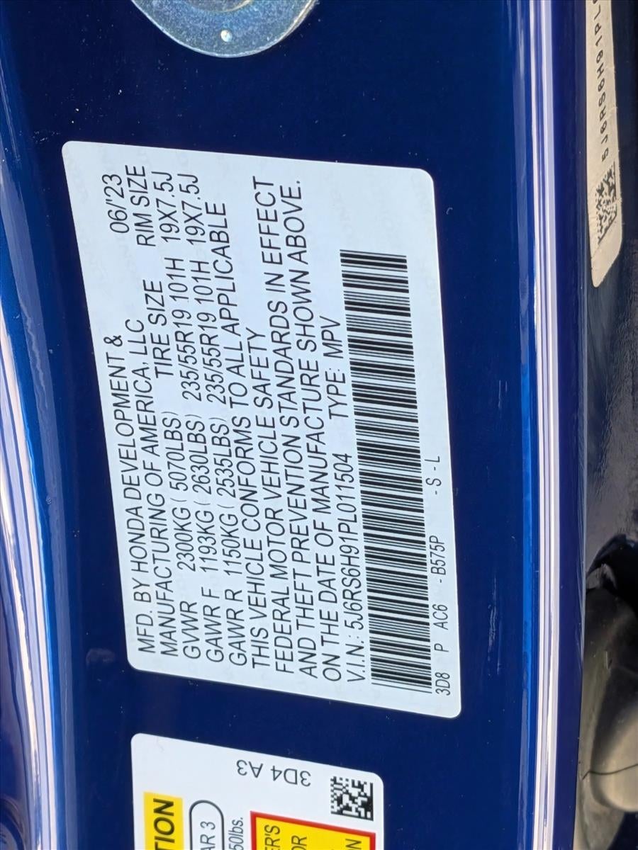 2023 Honda CR-V Hybrid Sport Touring AWD