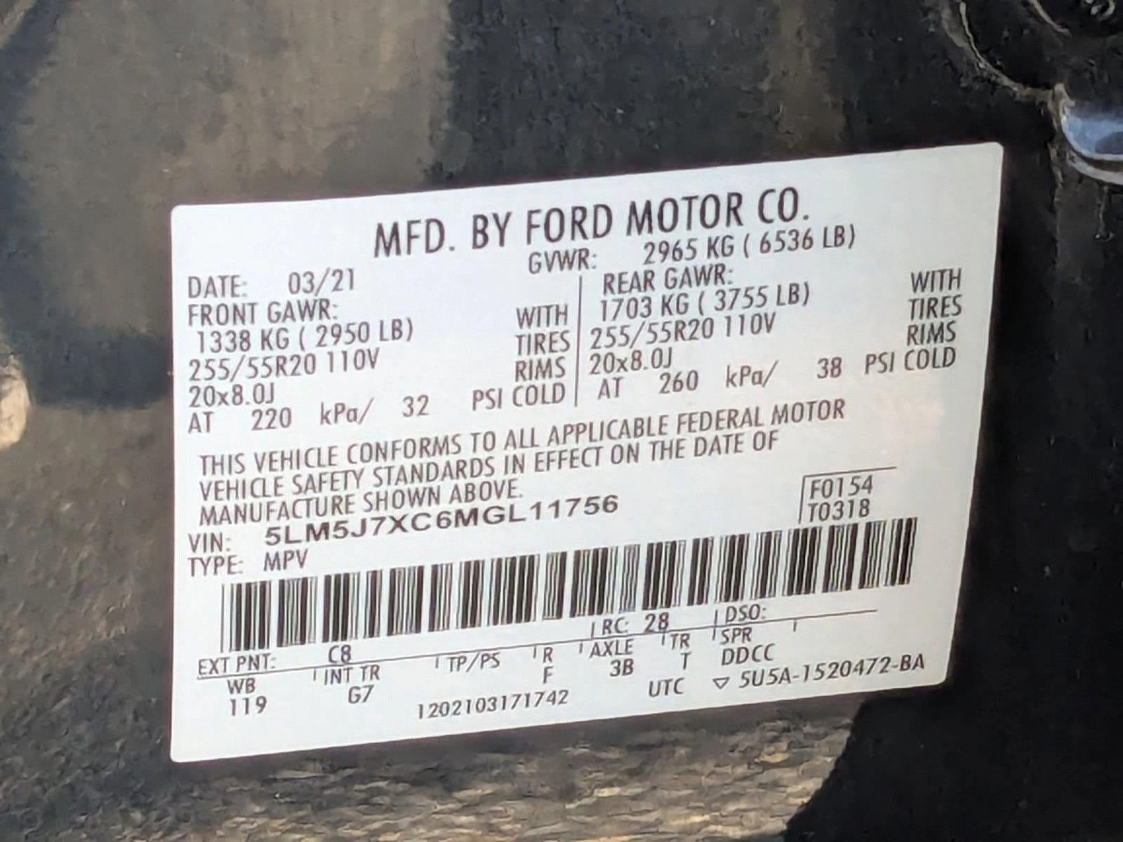 2021 Lincoln Aviator Reserve AWD