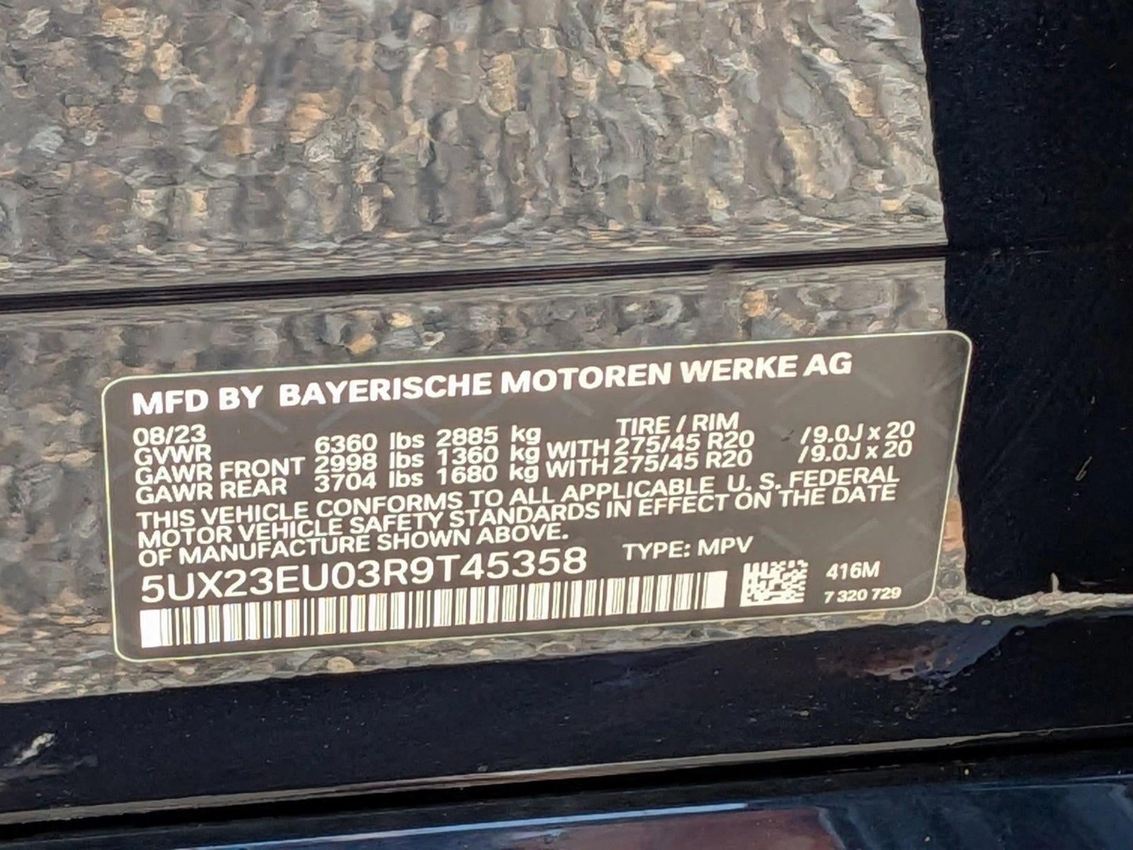 2024 BMW X5 xDrive40i Sports Activity Vehicle