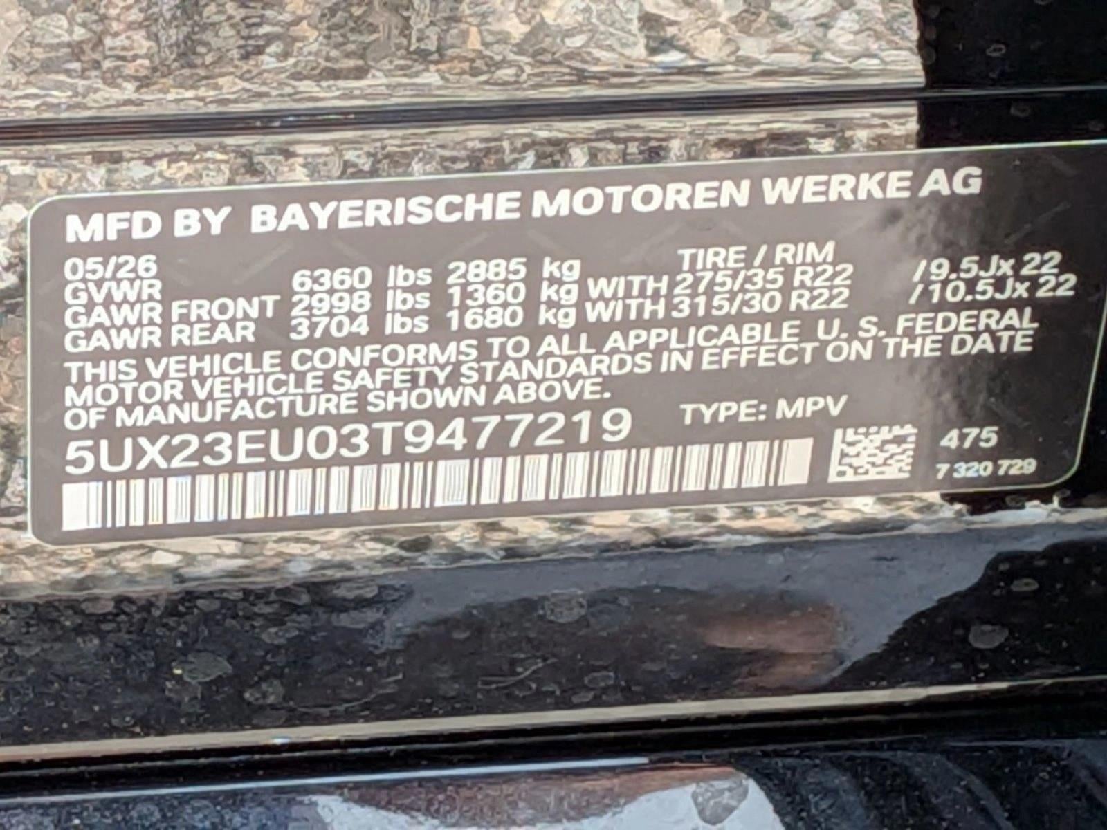 2026 BMW X5 xDrive40i Sports Activity Vehicle