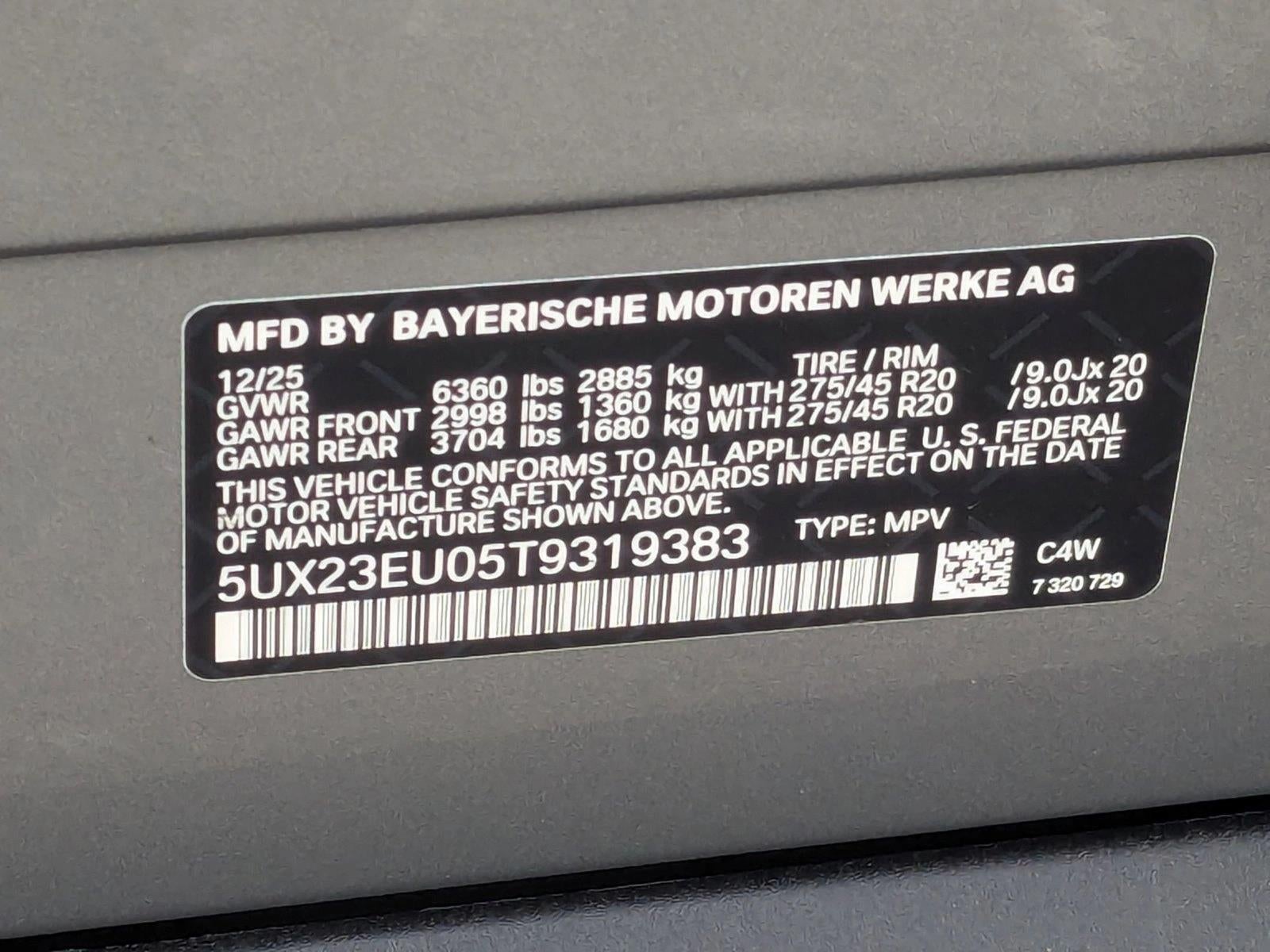 2026 BMW X5 xDrive40i Sports Activity Vehicle