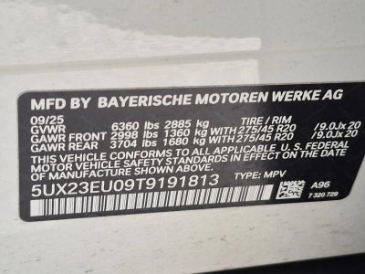 2026 BMW X5 xDrive40i Sports Activity Vehicle