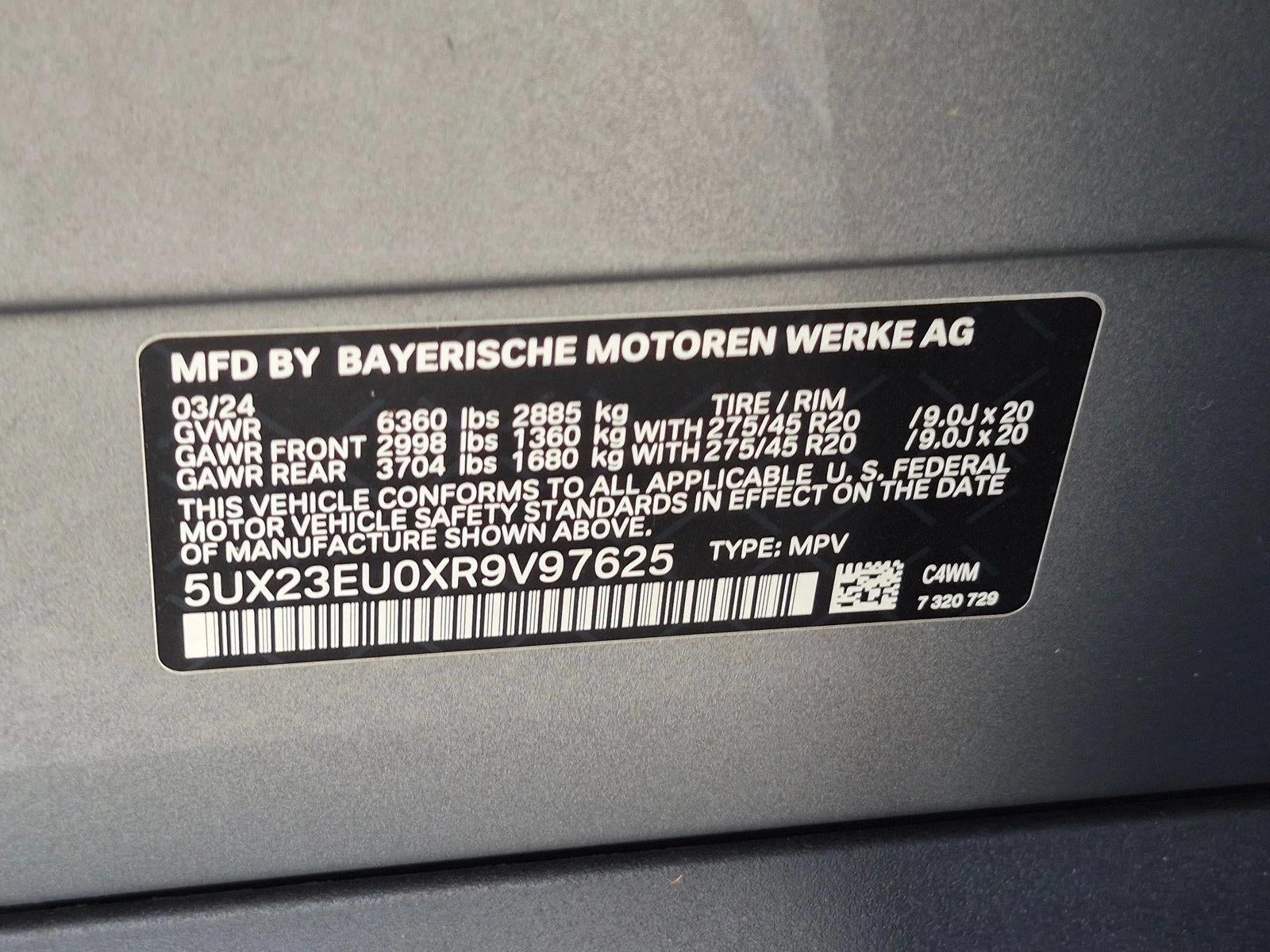 2024 BMW X5 xDrive40i Sports Activity Vehicle