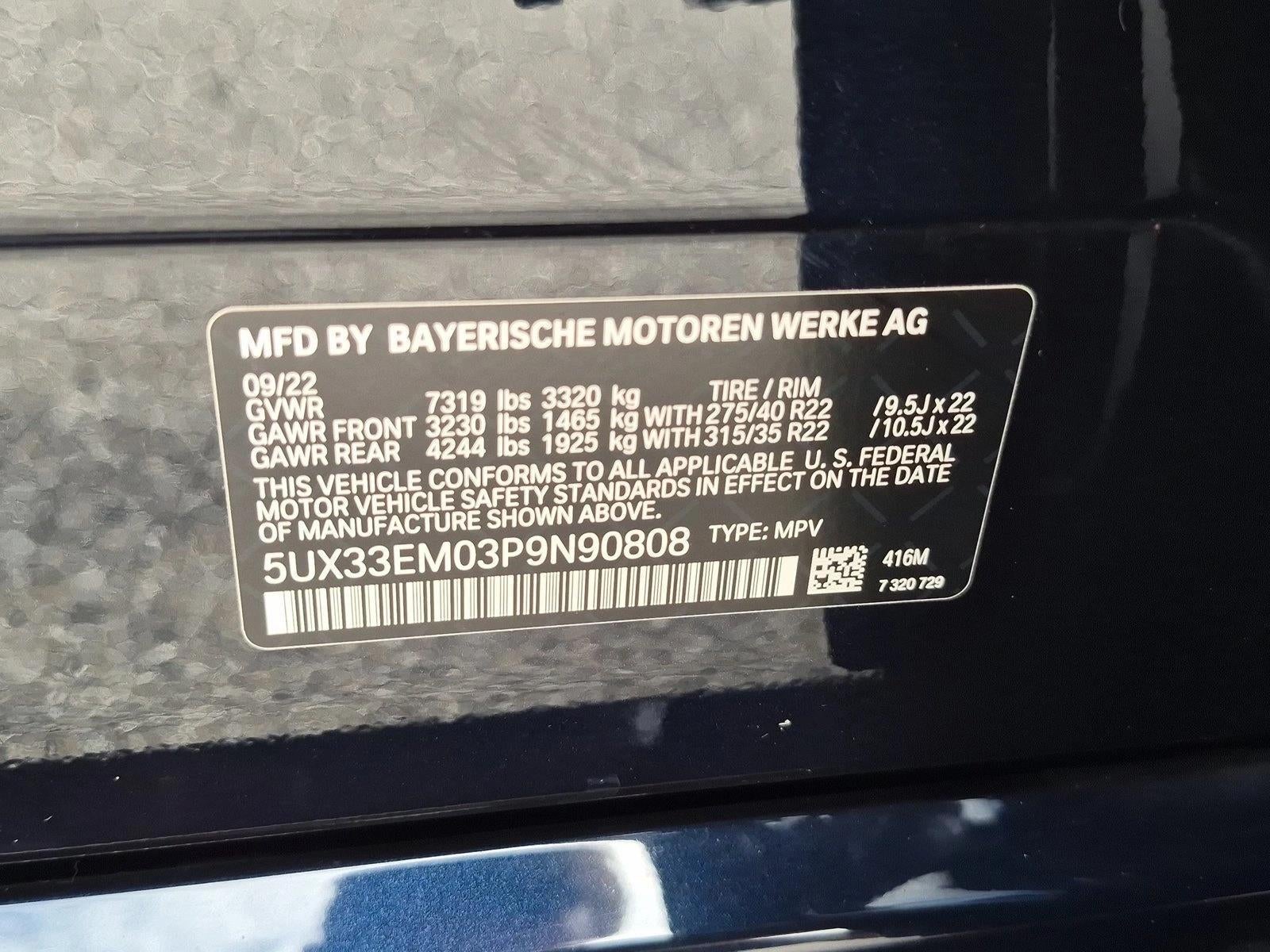 2023 BMW X7 M60i Sports Activity Vehicle