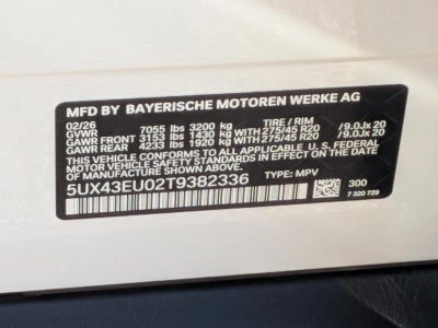2026 BMW X5 xDrive50e Plug-In Hybrid