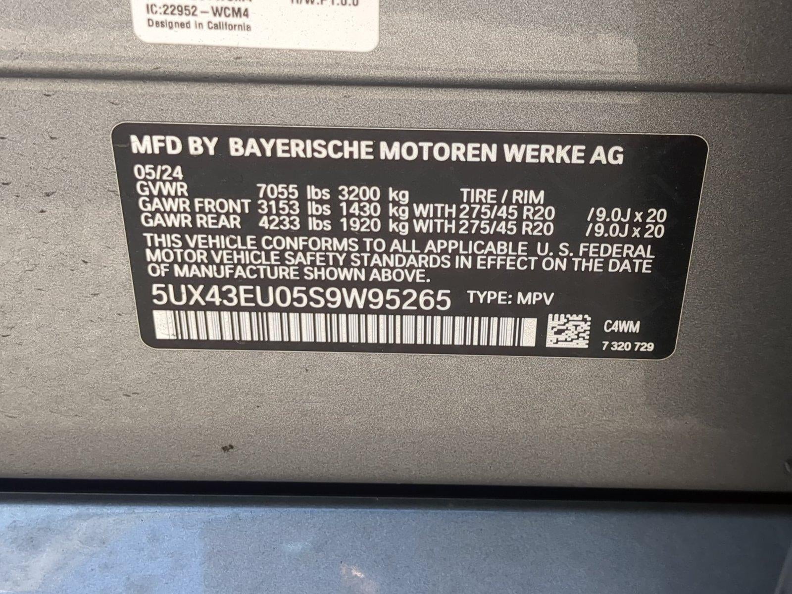 2025 BMW X5 xDrive50e Plug-In Hybrid
