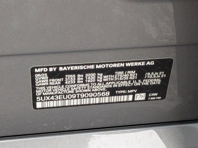 2026 BMW X5 xDrive50e Plug-In Hybrid
