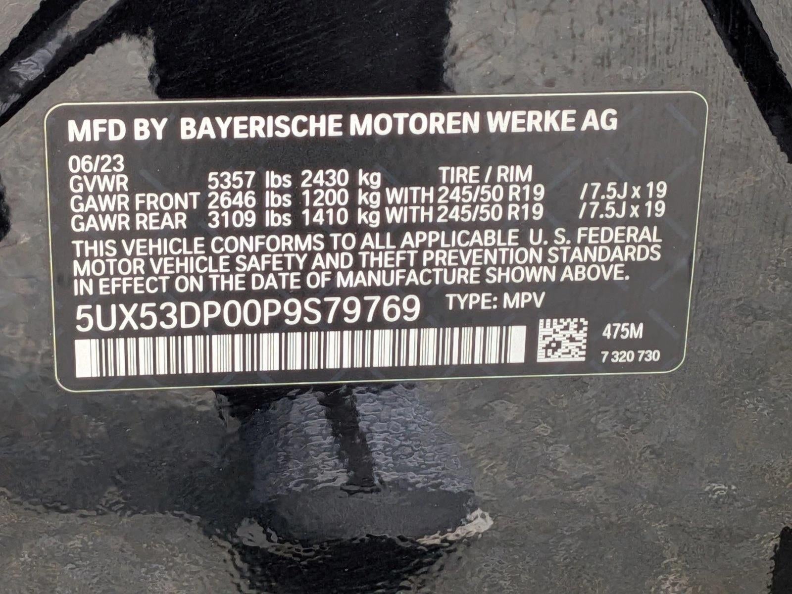 2023 BMW X3 xDrive30i Sports Activity Vehicle