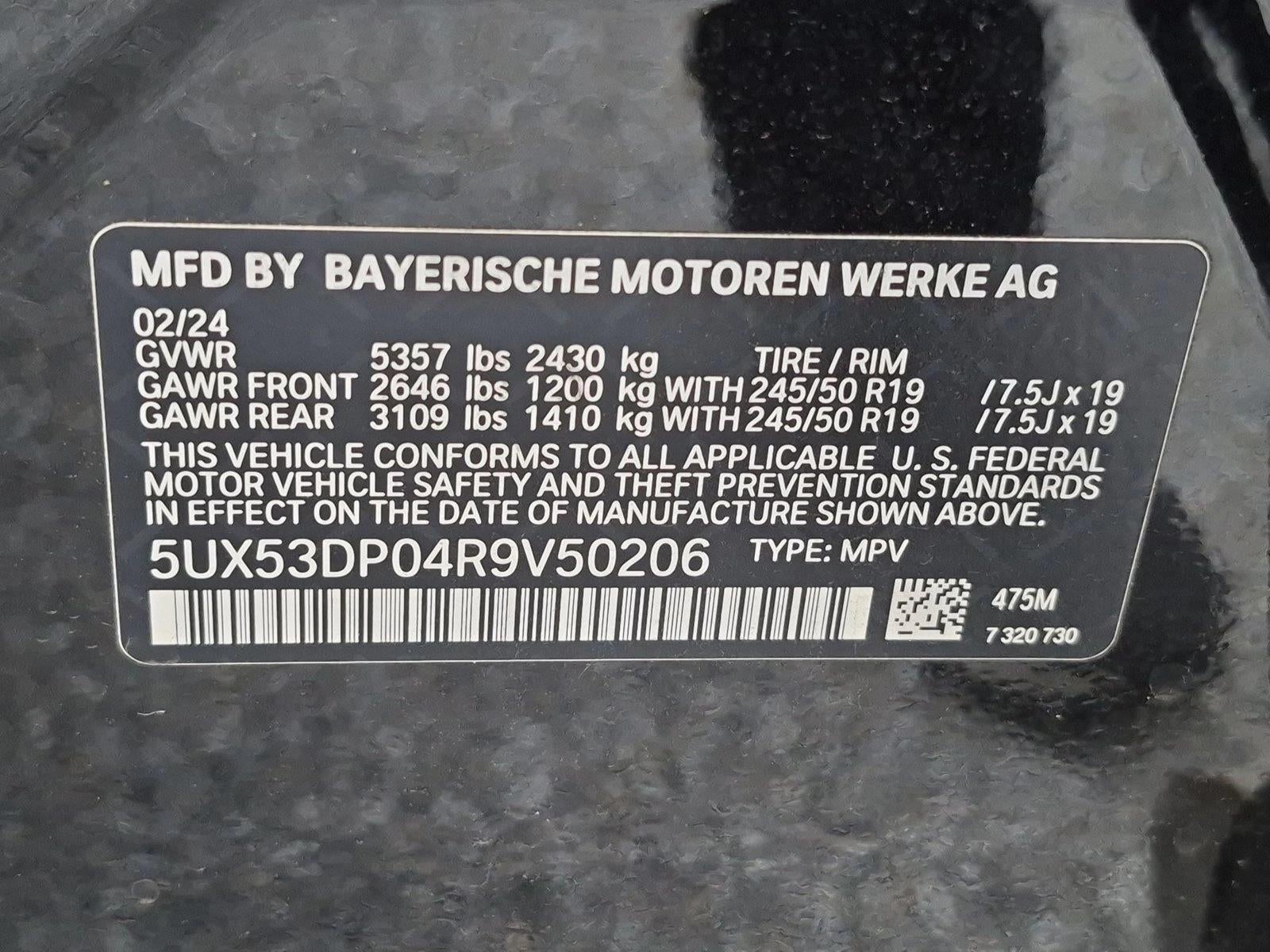 2024 BMW X3 xDrive30i Sports Activity Vehicle