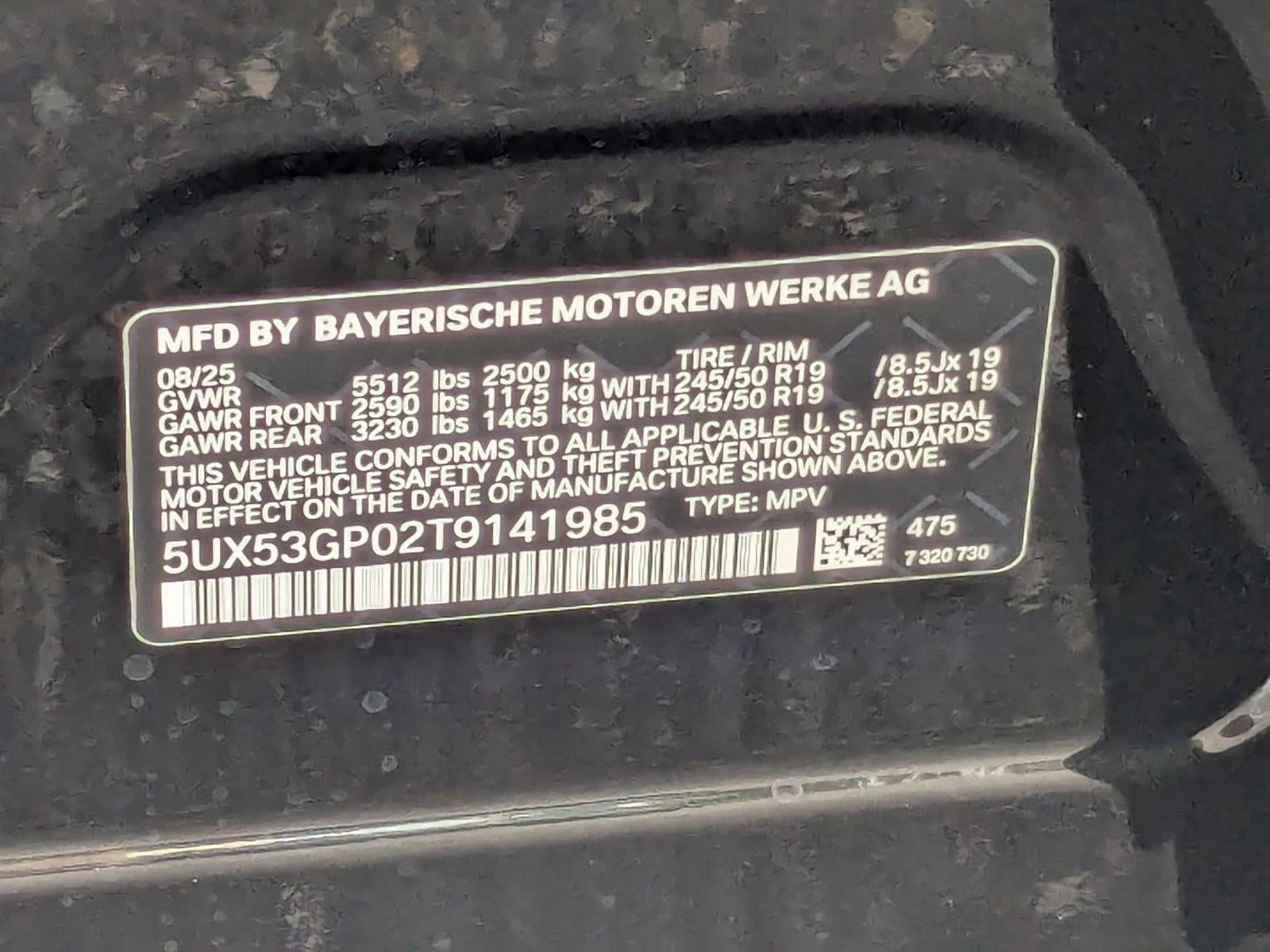 2026 BMW X3 30 xDrive Sports Activity Vehicle