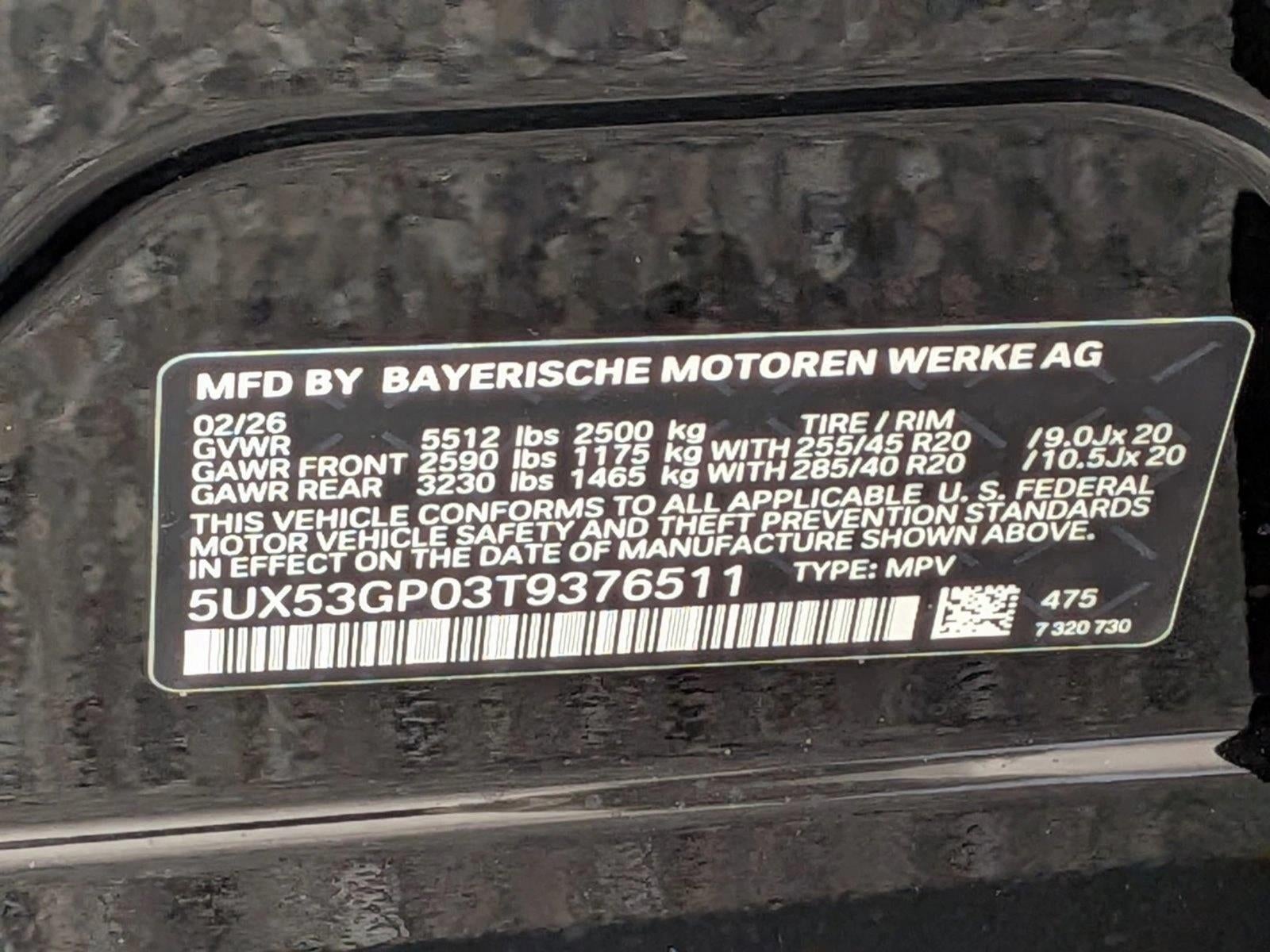 2026 BMW X3 30 xDrive Sports Activity Vehicle