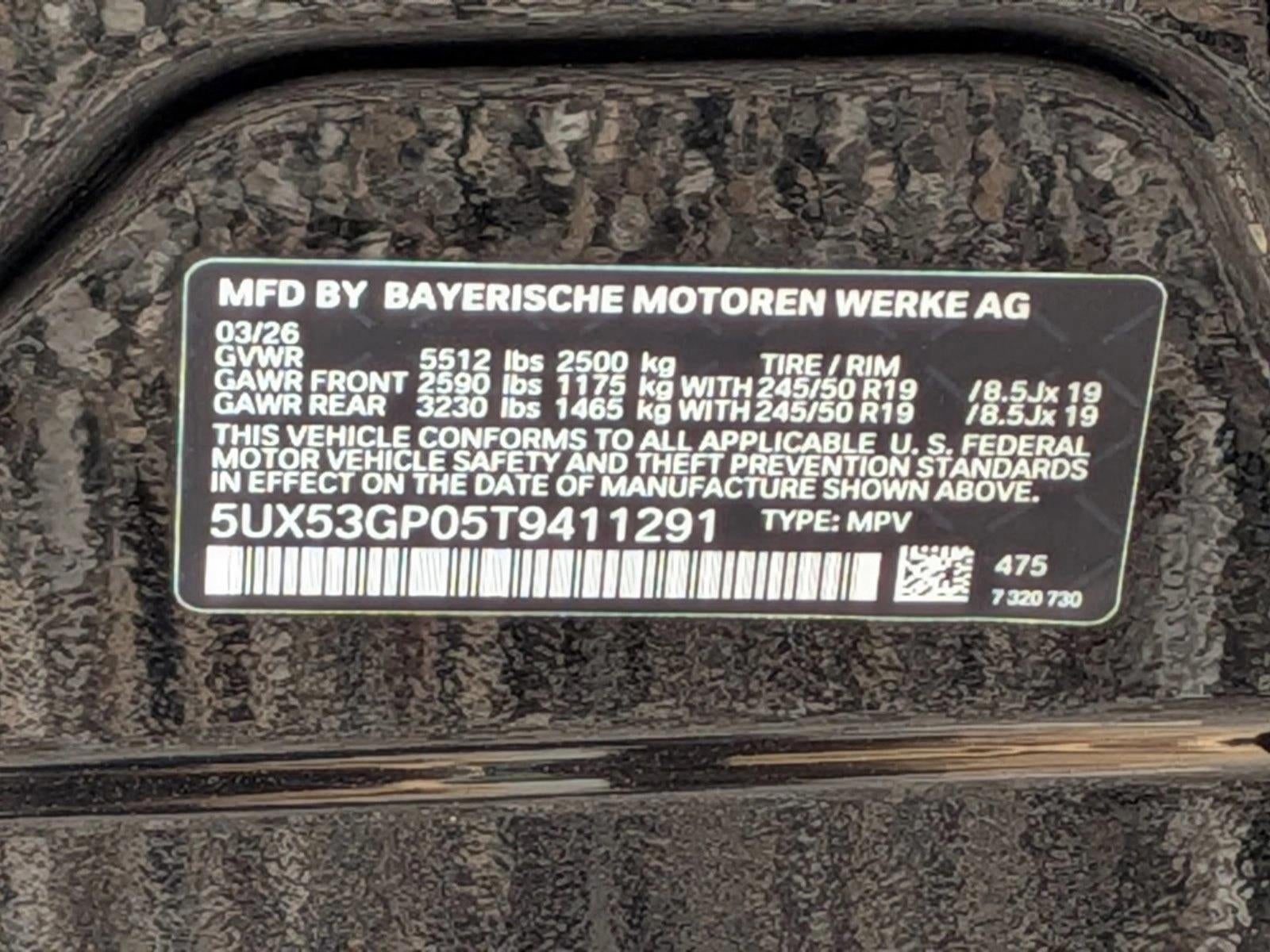 2026 BMW X3 30 xDrive Sports Activity Vehicle