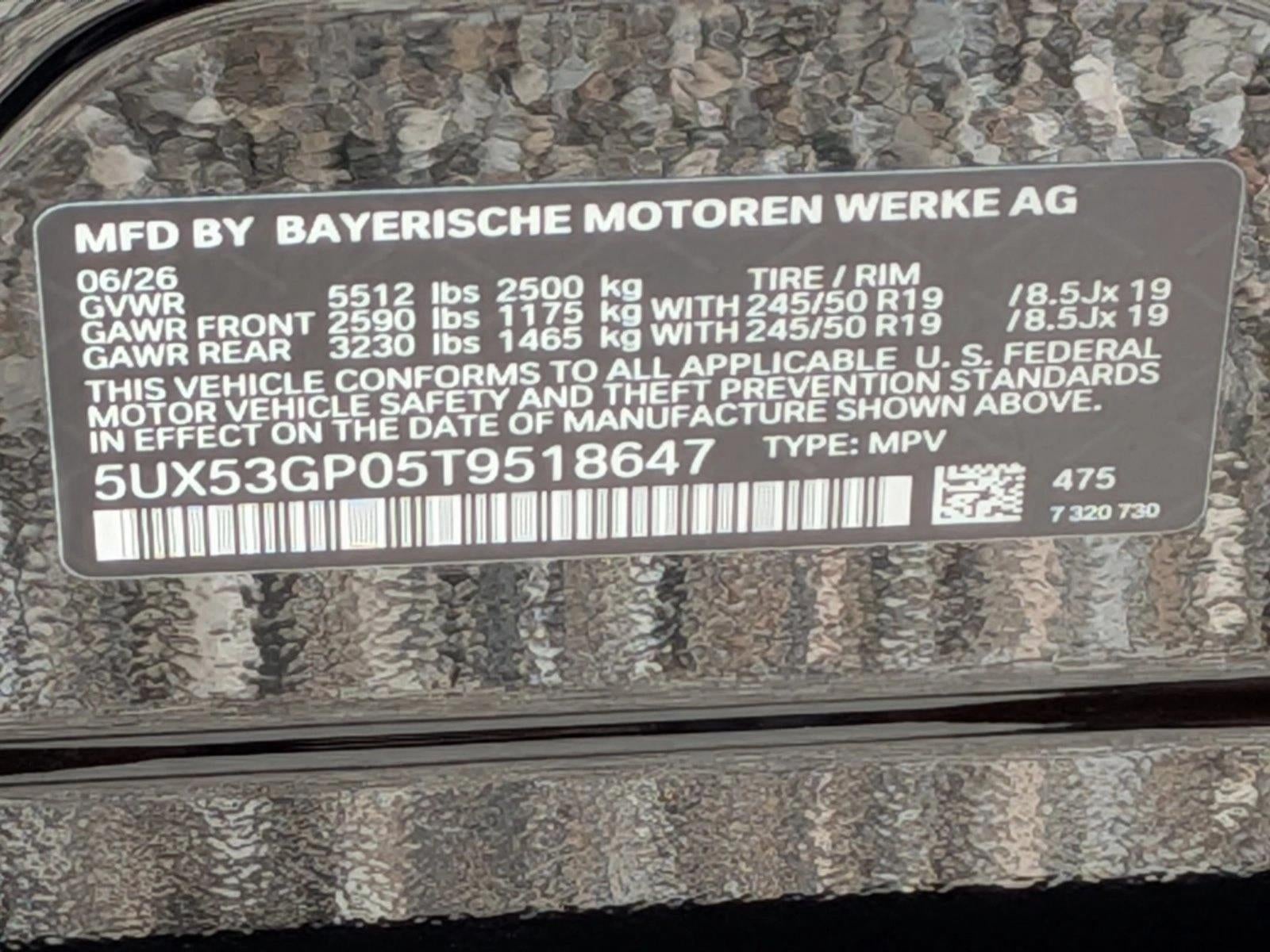 2026 BMW X3 30 xDrive Sports Activity Vehicle