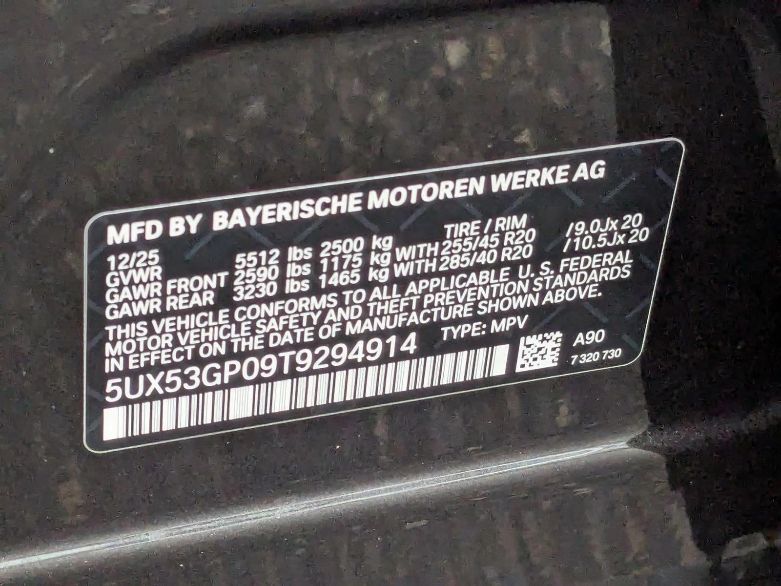 2026 BMW X3 30 xDrive Sports Activity Vehicle