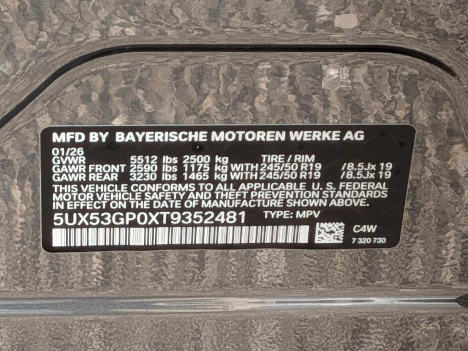 2026 BMW X3 30 xDrive Sports Activity Vehicle