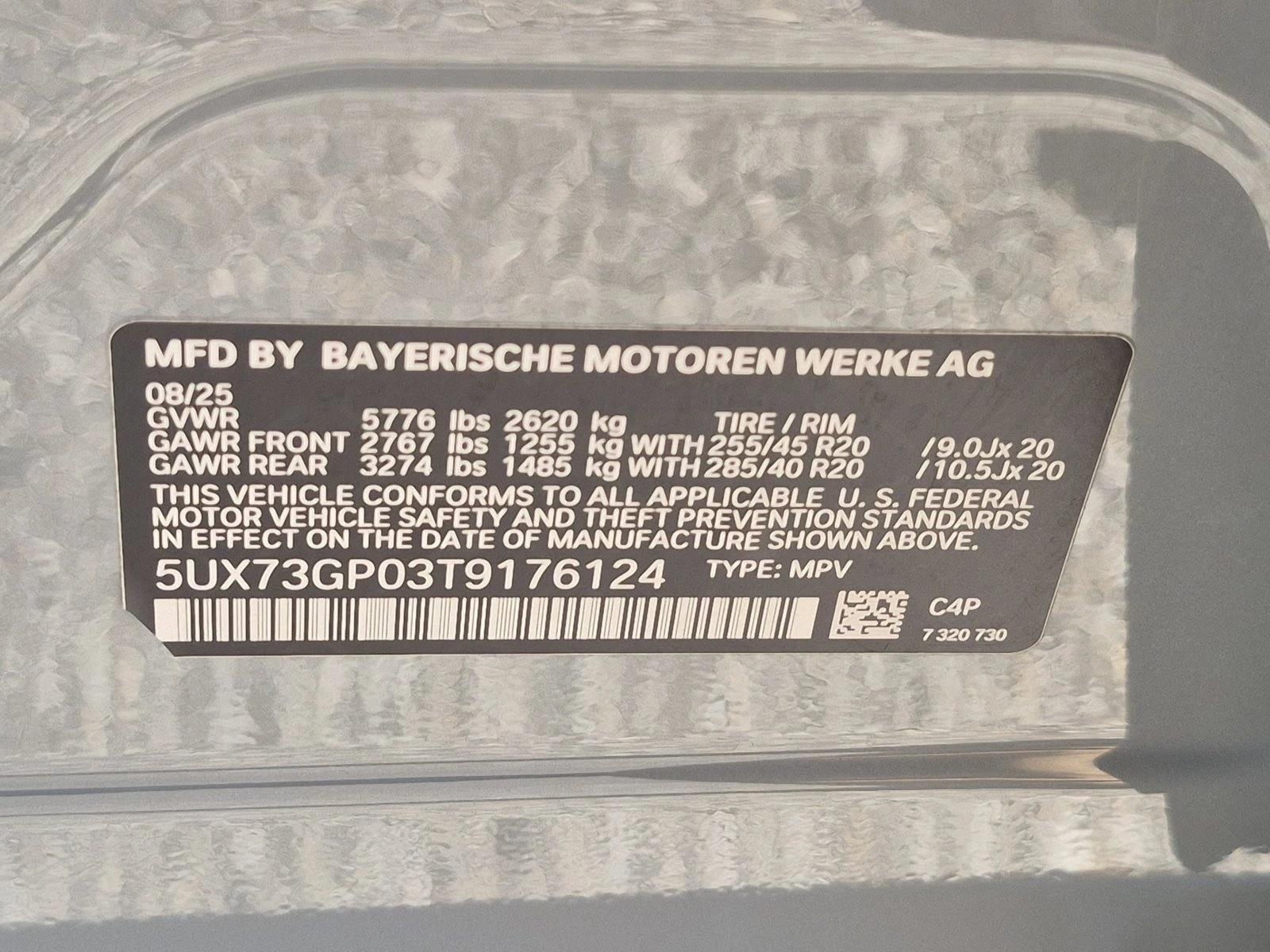 2026 BMW X3 M50 xDrive Sports Activity Vehicle