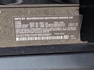 2023 BMW X5 xDrive40i Sports Activity Vehicle