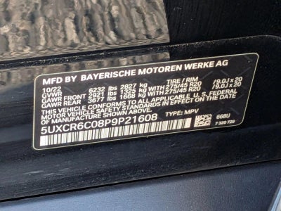 2023 BMW X5 xDrive40i Sports Activity Vehicle